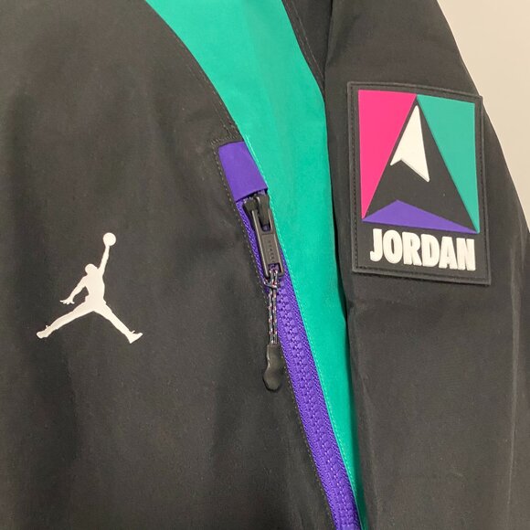 Air Jordan Utility Gore Tex Jacket Mens Size L Multicolor Colorblock - Picture 7 of 9